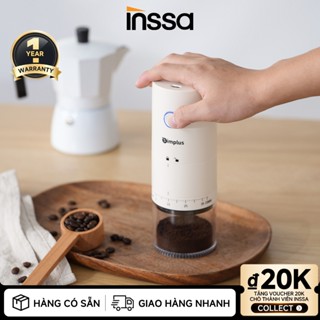 Inssa × Simplus Máy xay cà phê điện 38 mức độ xay thời lượng pin dài MDJH005FZ