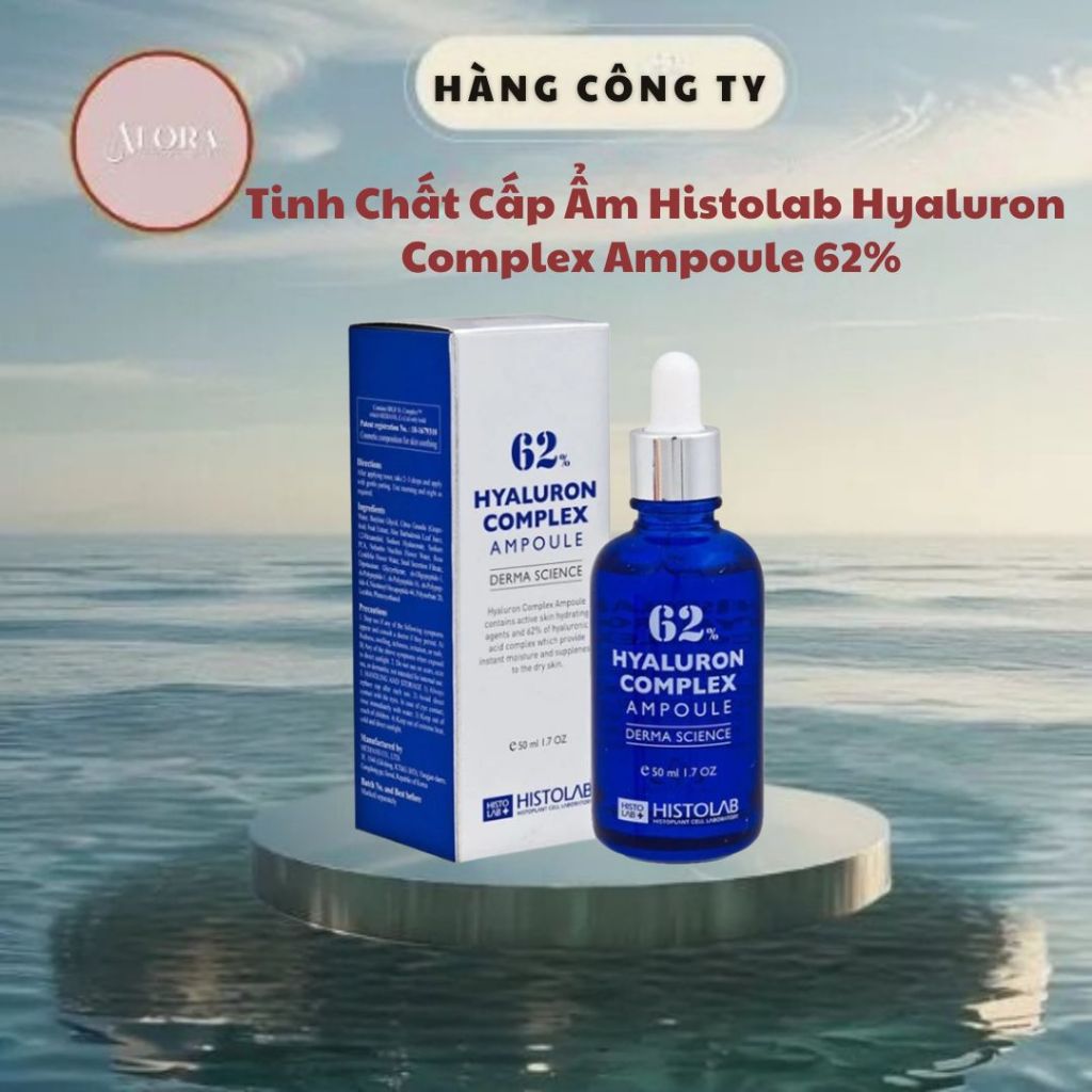 SERUM CẤP ẨM HISTOLAB - TINH CHẤT CẤP ẨM 62% HYALURON COMPLEX AMPOULE