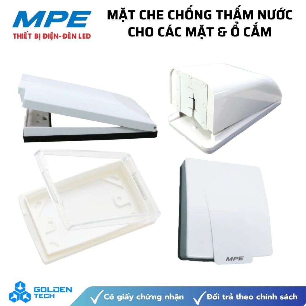 [MPE] Mặt che chống thấm nước cho các mặt & ổ cắm A223V, A223S, A223, S223