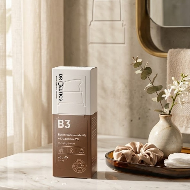 Ảnh 8 của Serum DrCeutics B3 Niacinamide giảm thâm, sáng da, hỗ trợ kiềm dầu 30ml, 100ml