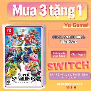 Super Smash Bros. Ultimate Nintendo Switch – Mua 3 Tặng 1