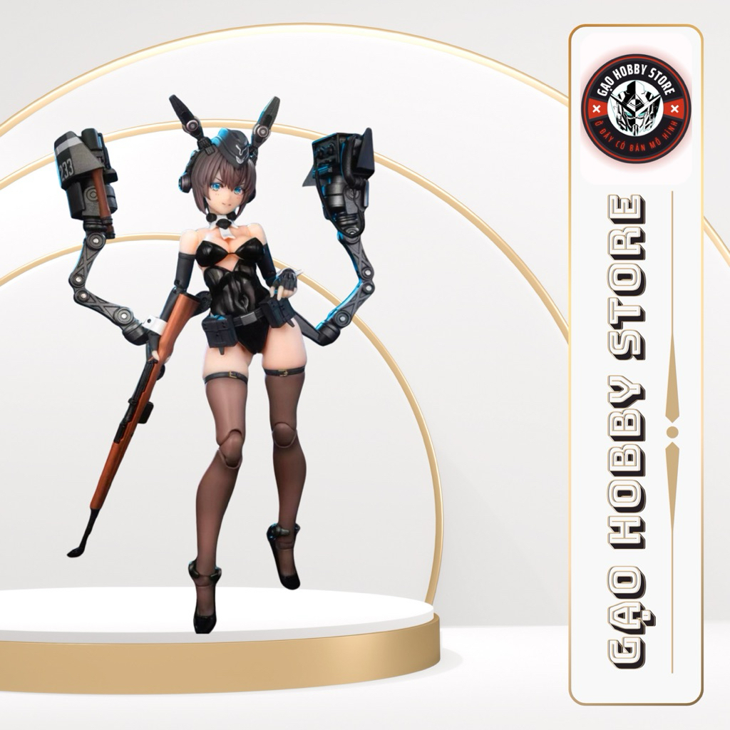 [Hàng Sẵn] Mô Hình Action Figure Armored Bunny Girl Annelise 1/12  - Snail Shell