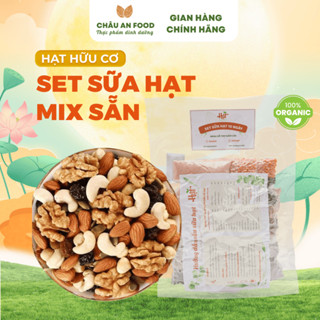 (SET MIX SẴN 10 NGÀY) Nguyên Liệu Nấu Sữa Hạt 28 Loại Hạt Làm Ngũ Cốc Tiện Lợi Hữu Cơ, Giàu Dinh Dưỡng Châu An Food