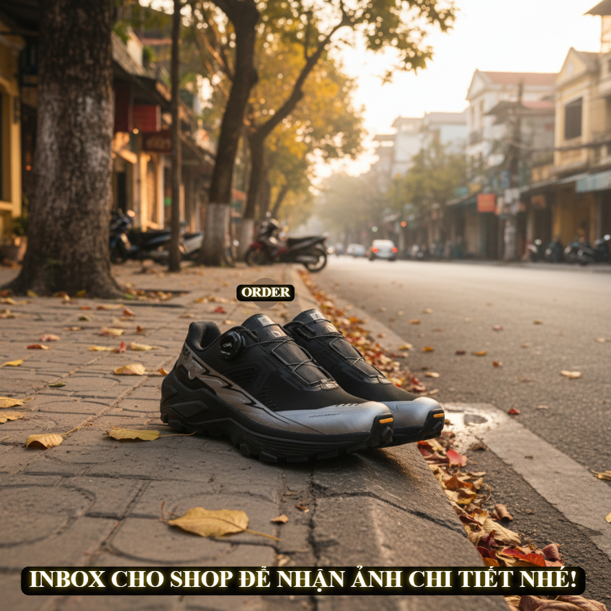 Giày Sneaker, thể thao chạy bộ, pickleball, tennis, cầu lông. Nhận order theo mẫu Salomon.KAILAS FUG