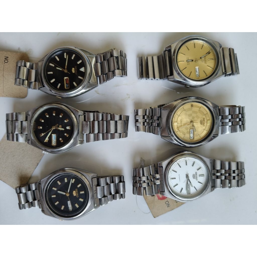đồng hồ cơ, hiệu Seiko 5,nhật bản size 37
