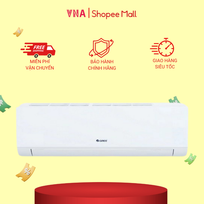 BD24CN - Điều hòa Mono Gree 24.000 BTU 1 chiều BD24CN (2025) - Bảo hành chính hãng 3 năm