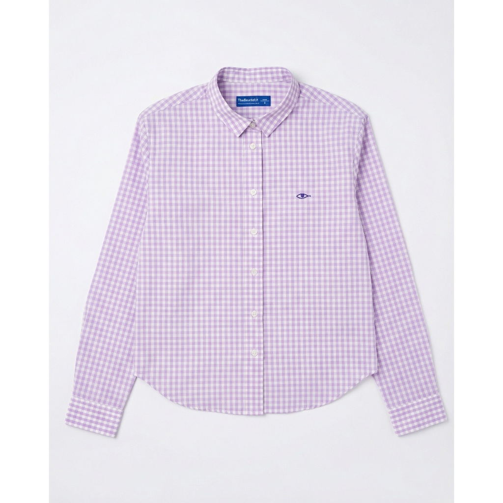 TheBlueTshirt - Áo sơ mi kẻ sọc caro tay dài phom regular cho nữ - Ultimate Classic Shirt - Women | BigBuy360 - bigbuy360.vn
