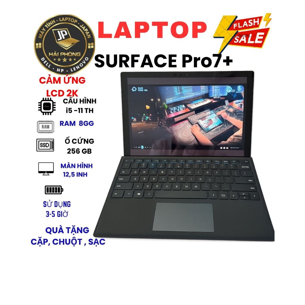 Microsoft Surface Pro 7+ i5 Gen 11 (Bản có SIM & không SIM)