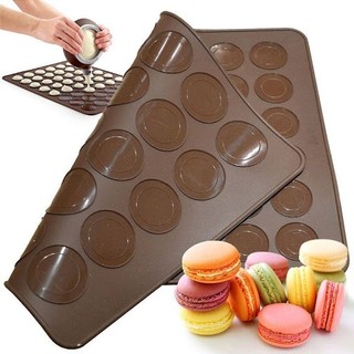 Tấm nướng silicon  Maccaron 30 ô