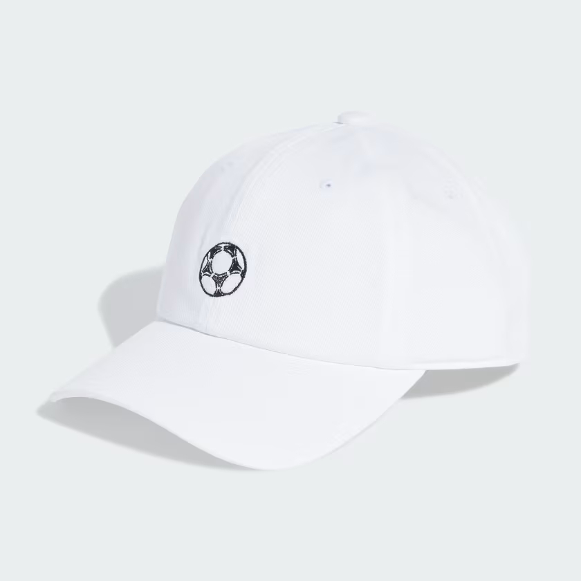 Mũ Lưỡi Trai Adidas Football - Màu Trắng - JW8016
