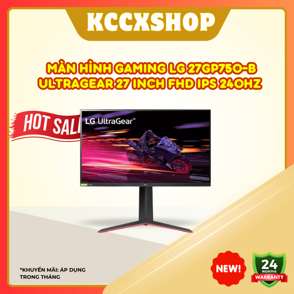Màn hình Gaming LG 27GP750-B UltraGear 27 inch FHD IPS 240Hz 1ms – Tốc độ siêu mượt cho game thủ eSp