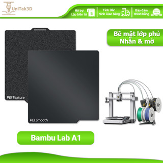 UniTak3D máy in 3D for Bambu Lab A1/X1/X1C/X1E/P1P/P1S PEI Xây dựng tấm 257*257mm 3D104A1P