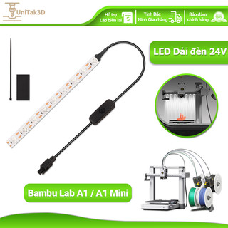 UniTak3D Máy in 3D for Bambu LAB A1 /A1 Mini LED Light Strip 24V 3D146A1-M