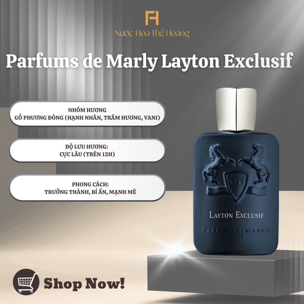 (SHOP MỚI) Nước Hoa Nam Layton Exclusif Chiết 10ml - 20ml - Nước Hoa Thế Hoàng Store