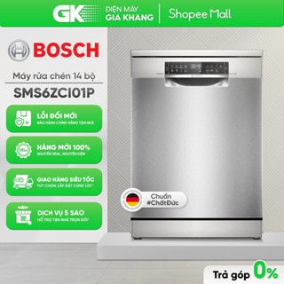 SMS6ZCI01P | SMS4ECI26E Máy Rửa Chén Bosch Series 6 - 14 Bộ, Sấy Zeolith [Toàn Quốc]