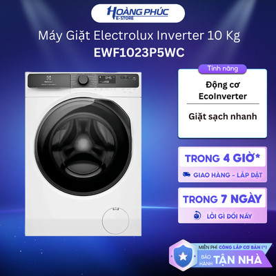 EWF1023P5SC | Máy giặt Electrolux UltimateCare 500 Inverter 10 kg EWF1023P5SC / EWF1023P5WC {Toàn Quốc}
