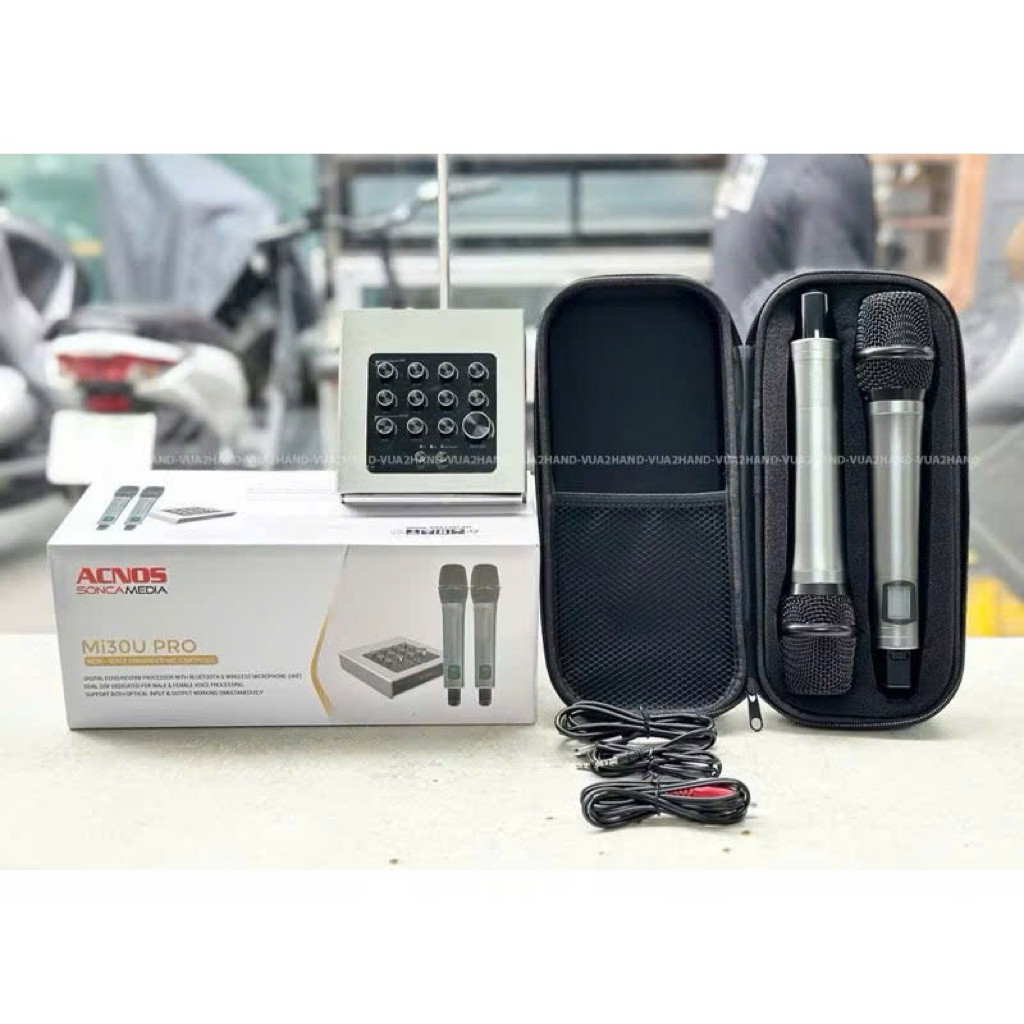 Vang Số Chỉnh Cơ Acnos Mi30U Pro 2026/ MI30s (Bluetooth & Micro, DSP, DAC 24bit, Kết Nối FM - Nhật S