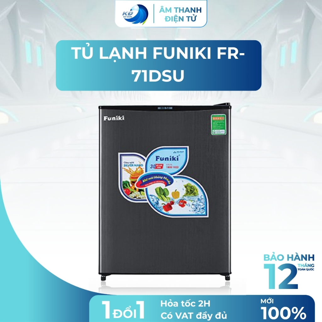 Tủ Lạnh Funiki FR-71DSU Mini 70 Lít Funiki Thiết Kế Nhỏ Gọn Tiết Kiệm Điện Phù Hợp Phòng Trọ