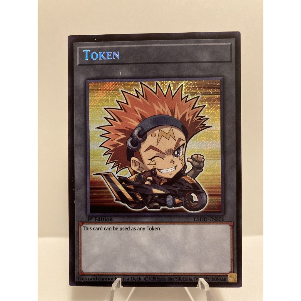 Secret Rare [ Dưa Hấu Yugioh ] Lá bài thẻ "Crow" Token - Tặng bọc nhựa bảo quản