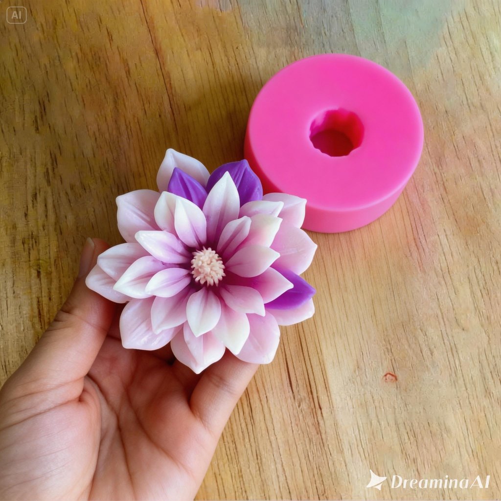 Khuôn silicon hoa cúc tana(CT1)