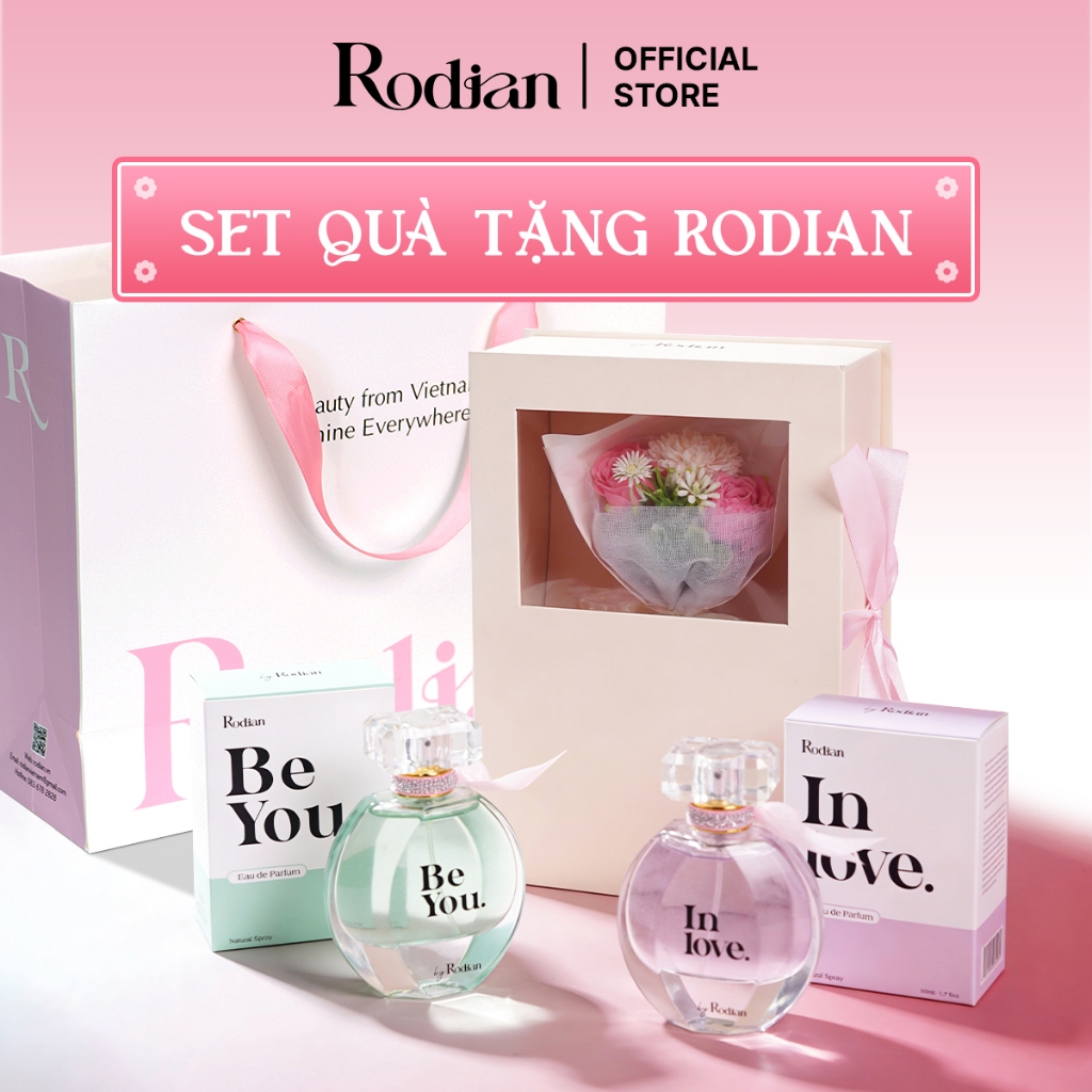 [Set Quà Tặng Rodian] Combo Nước Hoa Và Set Trang Điểm