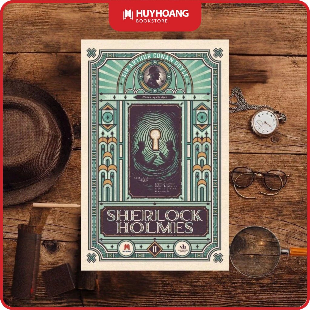 Sách Sherlock Holmes Tập 2, sách trinh thám phá án kinh điển của Arthur Conan Doyle, huy hoàng book