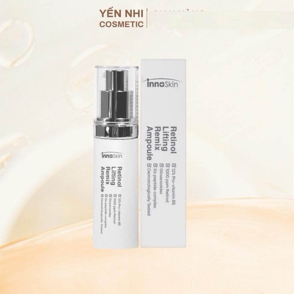 InnoSkin Retinol Innoskin Tinh Chất Retinol Lifting Remix Ampoule 30ml Hỗ Trợ Giúp Da Mịn Màng Căng 