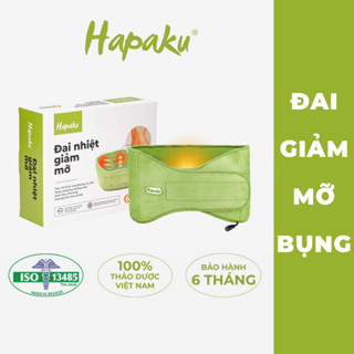 Đai Nóng Giảm Mỡ Bụng HAPAKU, Giảm Đau Lưng Sau Sinh, Nịt Bụng Giảm Mỡ