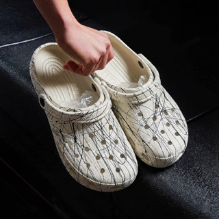 Dép Sục Nam Nữ Thương Hiệu Việt, Hoạ Tiết Loang Sơn Độc Đáo, Êm Chân, Chống Trơn Trượt Tốt