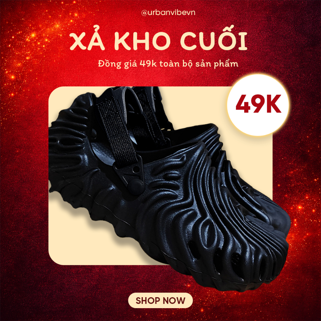 Dép Sục, Dép Cross Pollex Salehe Bembury Đế Mềm Thoáng Khí