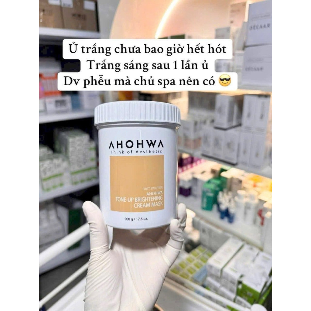 Kem Ủ Trắng Ahohwa Chính Hãng [ Hũ 500gr ]