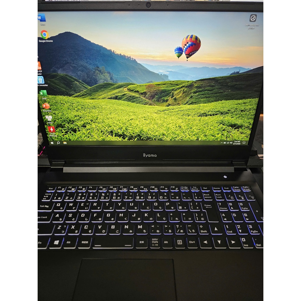 Laptop IIYAMA NH55RD i7 - 9750H / Ram 16GB / SSD 240GB /15.6" IPS 144HZ