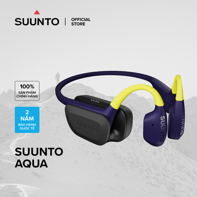 Suunto Aqua - Tai Nghe Đa Môn Thể Thao Dẫn Truyền Qua Xương | Bơi Lội, Đa Môn Thể Thao | Ip68, Mp3, 32Gb
