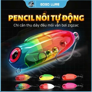 Mồi Walking Dog Bút Chì Nổi Tự Động,  Pencil Nổi– Cân Bằng Tự Động, Câu Lure Mặt Nước Đỉnh Cao, Câu Cá Lóc Cực Đỉnh