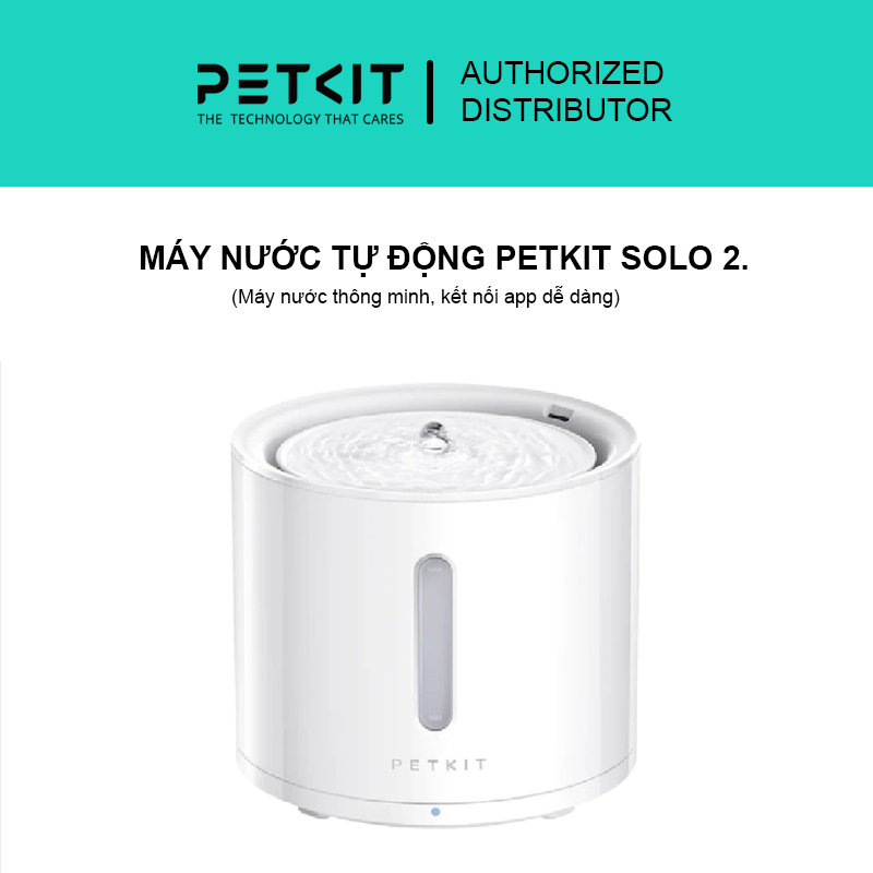 Máy nước Petkit everweer SOLO (kết nối app), máy nước chính hãng PETKIT
