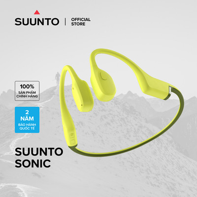 Tai Nghe Thể Thao Bluetooth Truyền Âm Qua Xương Suunto Sonic - Chỉ 31g, Pin 10H, Chống Mưa & Mồ Hôi  - Bảo Hành 2 Năm