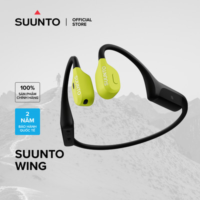 Tai Nghe Thể Thao Bluetooth Truyền Âm Qua Xương Suunto Wing - Chỉ 33g, Pin 10H, Chống Nước & Bụi, Kèm Sạc Dự Phòng