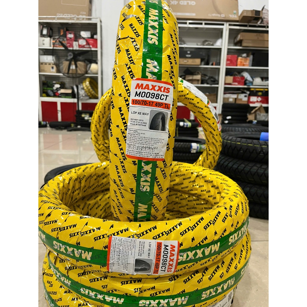 Vỏ Maxxis Victra M0098CT 100/70-17, Vỏ Maxxis Victra M0098CT 120/70-17 (030096) (030095)