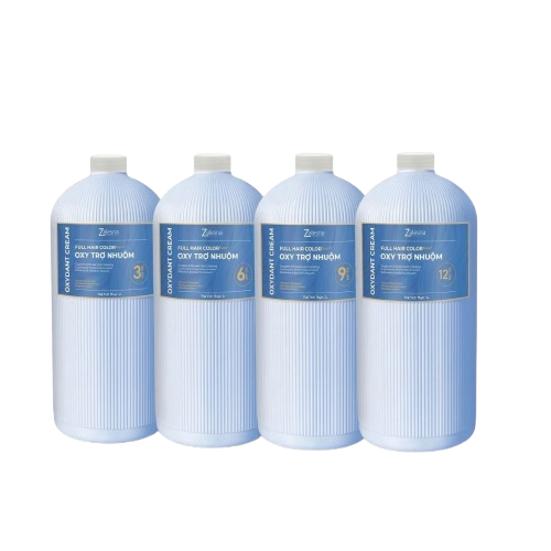 Oxy Zalesna Hương Bạc Hà ( Chai Màu Xanh ) Hỗ Trợ Nhuộm Tóc, Tẩy Tóc, Dung Tích 2000ml