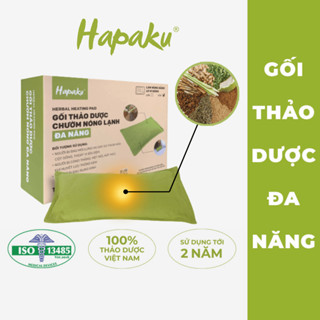 Túi Chườm Thảo Dược HAPAKU, Giảm Căng Cứng Cơ, Chườm Bụng Kinh, Massage Vai Gáy, Lưu Thông Khí Huyết