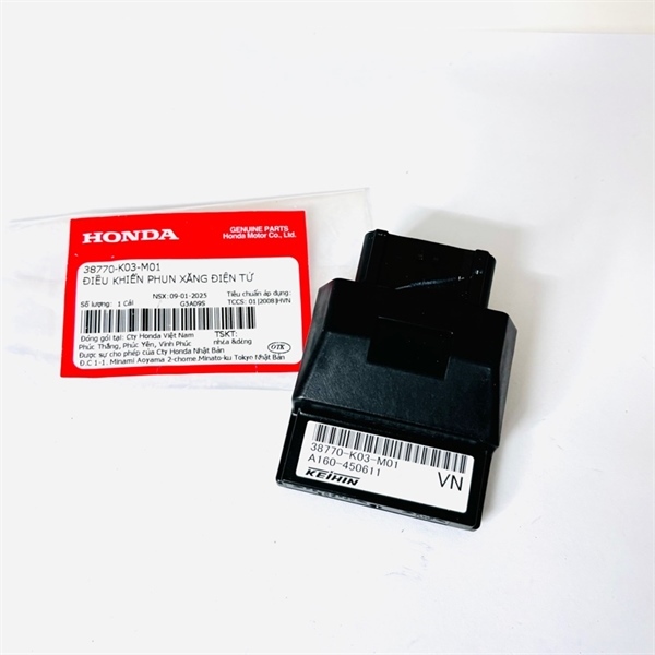 IC , ECU , Bộ điều khiển điện tử Wave Rsx 110 (2014-2016) Zin Honda - 38770K03M01