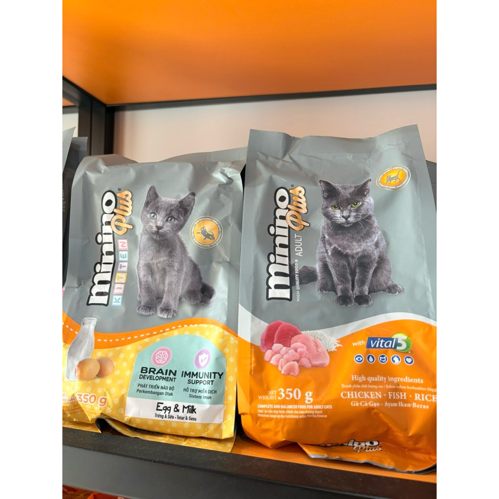 (Hỏa Tốc) Minino Plus - Hạt cao cấp dành cho mèo