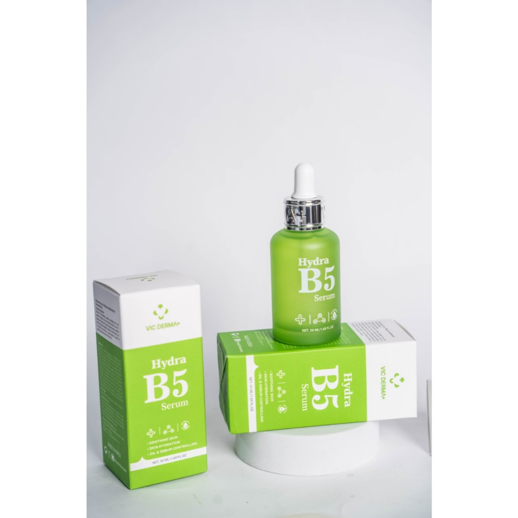 Serum B5 Cấp Ẩm Sâu, Phục Hồi Trẻ Hóa VICDERMA Hydra B5 50ml