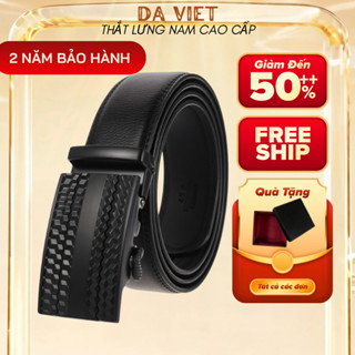 Thắt Lưng Nam Da Thật Phong Cách Sang Trọng Bảo hành 24 tháng, Dây nịt nam khoá tự động | TLS2B
