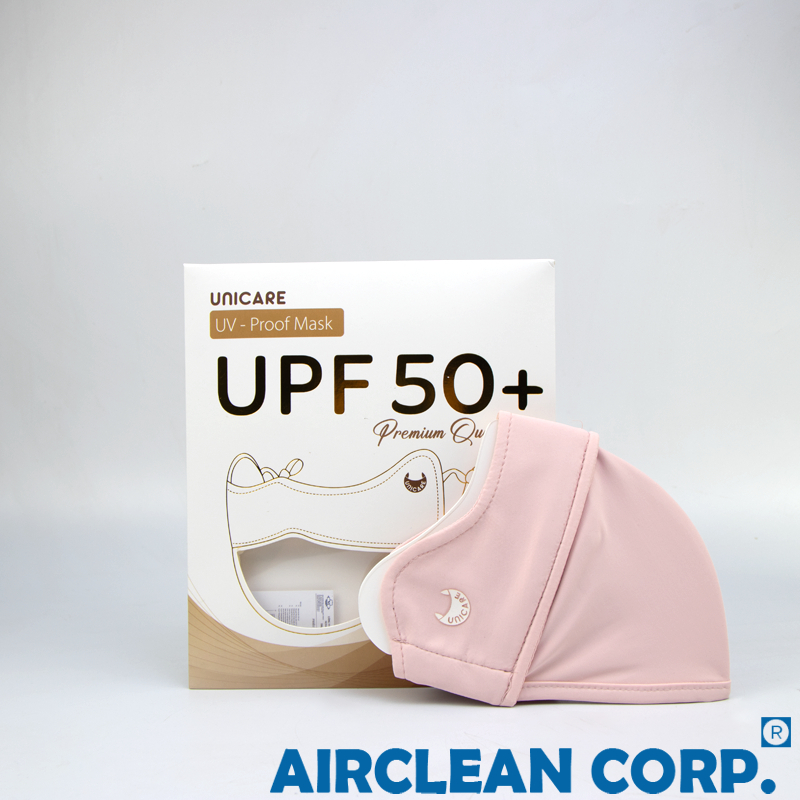 Khẩu Trang UV UNICARE PROOF MASK Màu Hồng Chống Tia UV , Bảo Vệ Da Khỏi Tia UV