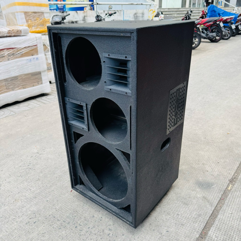 VỎ LOA VÀ THÀNH PHẨM LOA KÉO 2 BASS XÉO 25 1 BASS SUB 40 MẪU ĐỨNG VIPRO - 432VIETNAM