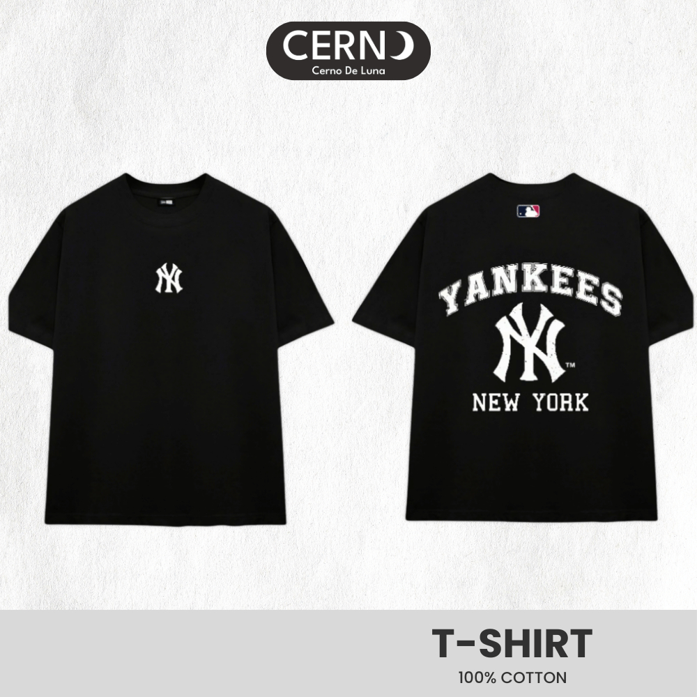 Áo thun CERNO MLB 84 VIntage New York MLB84 form rộng nam nữ phong cách street style vải xịn