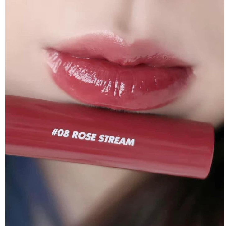 Son Romand Glasting Water Tint màu 08 Hồng Nâu Trầm