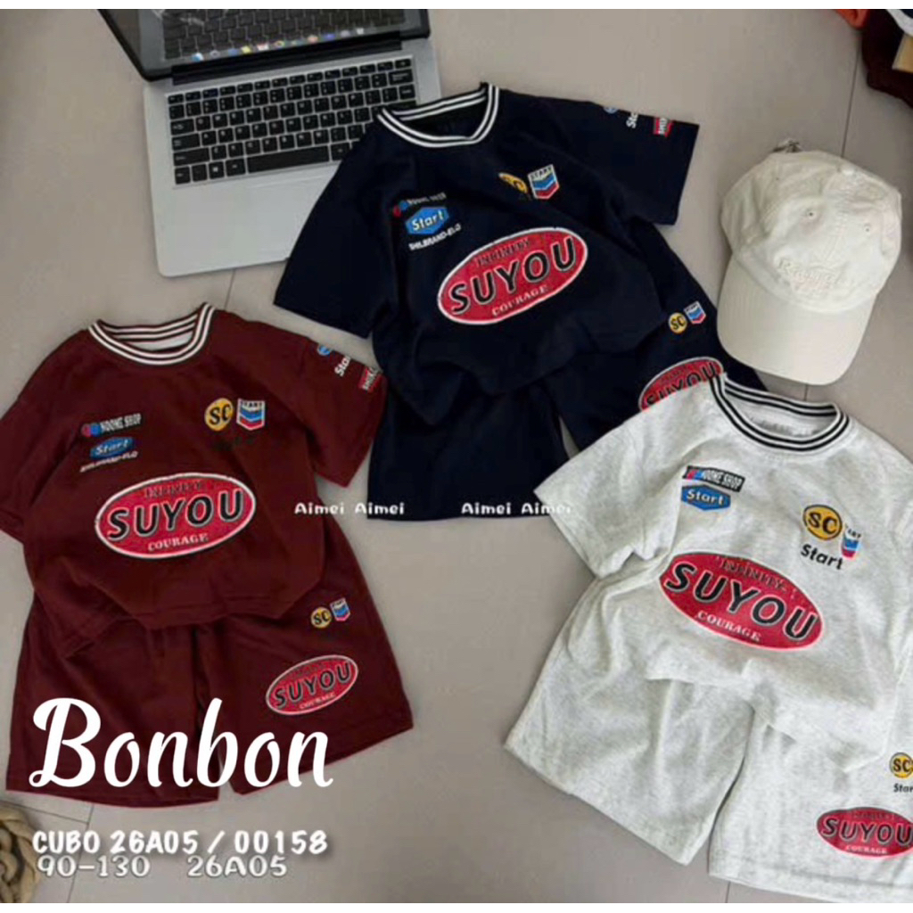 Set bé nam cotton Suyou aimei 26A05,2026 hàng QC