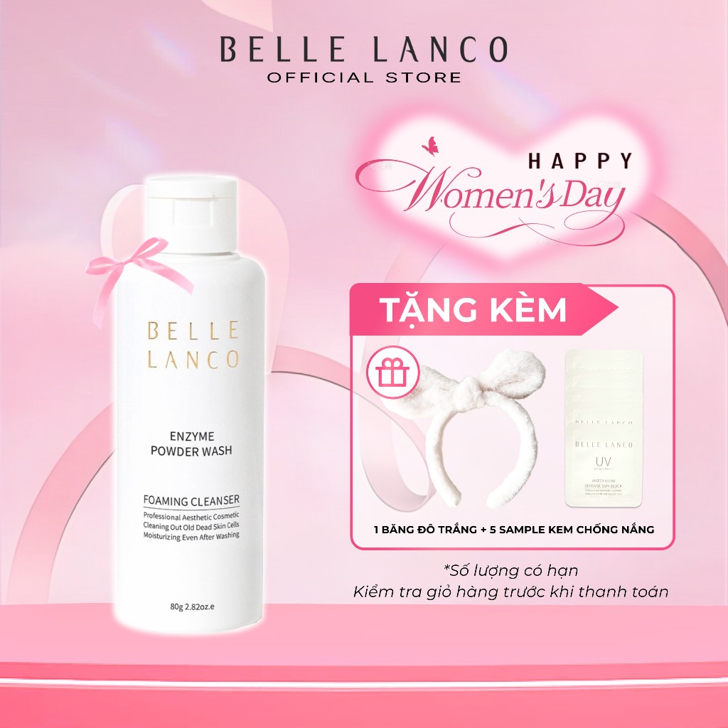 Bột rửa mặt Belle Lanco Enzyme Powder Wash pH5.5 80g